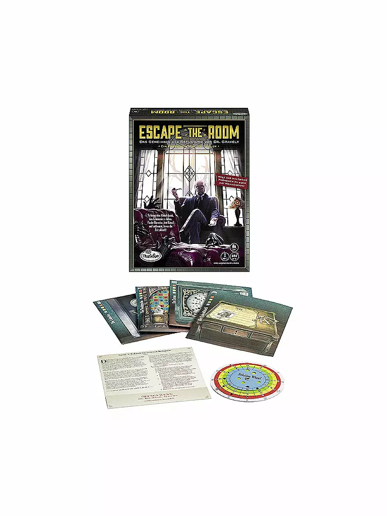 RAVENSBURGER | Escape The Room - Das Geheimnis des Refugiums von Dr. Gravely | keine Farbe