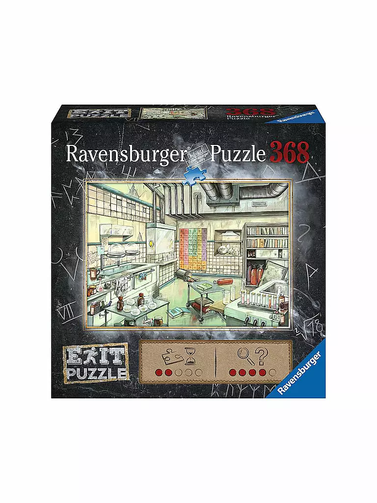 RAVENSBURGER | EXIT Puzzle - Das Labor - 368 Teile | keine Farbe
