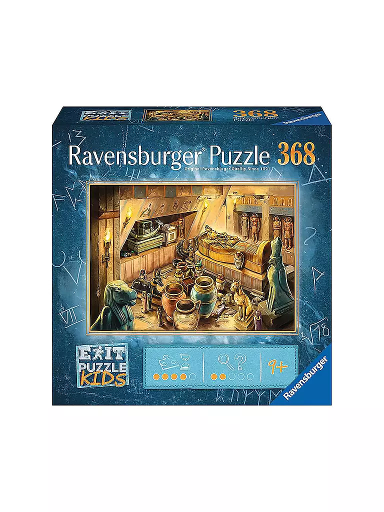 RAVENSBURGER | EXIT Puzzle Kids - Im Alten Ägypten - 368 Teile | keine Farbe