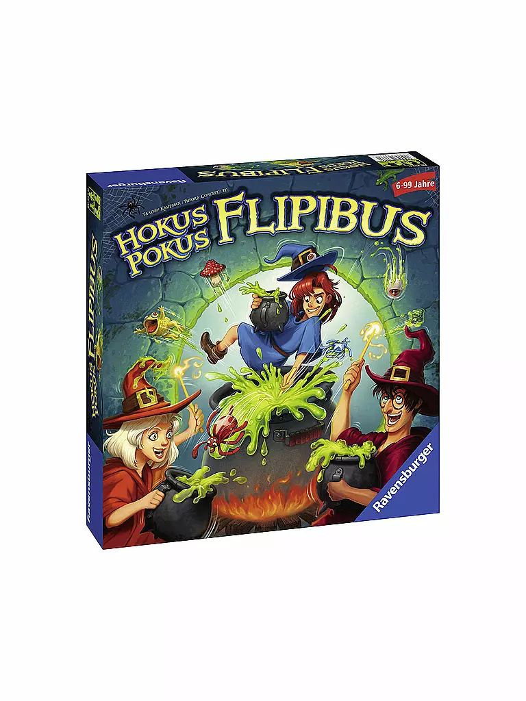 RAVENSBURGER | Familienspiel - Hokus Pokus Flipibus | transparent