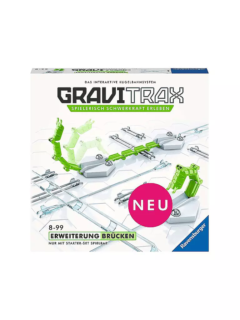 RAVENSBURGER | GraviTrax Brücken (Erweiterung) | transparent
