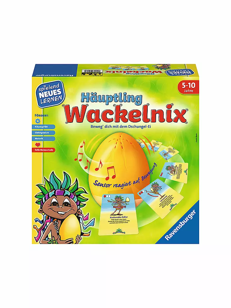 RAVENSBURGER | Häuptling Wackelnix | transparent