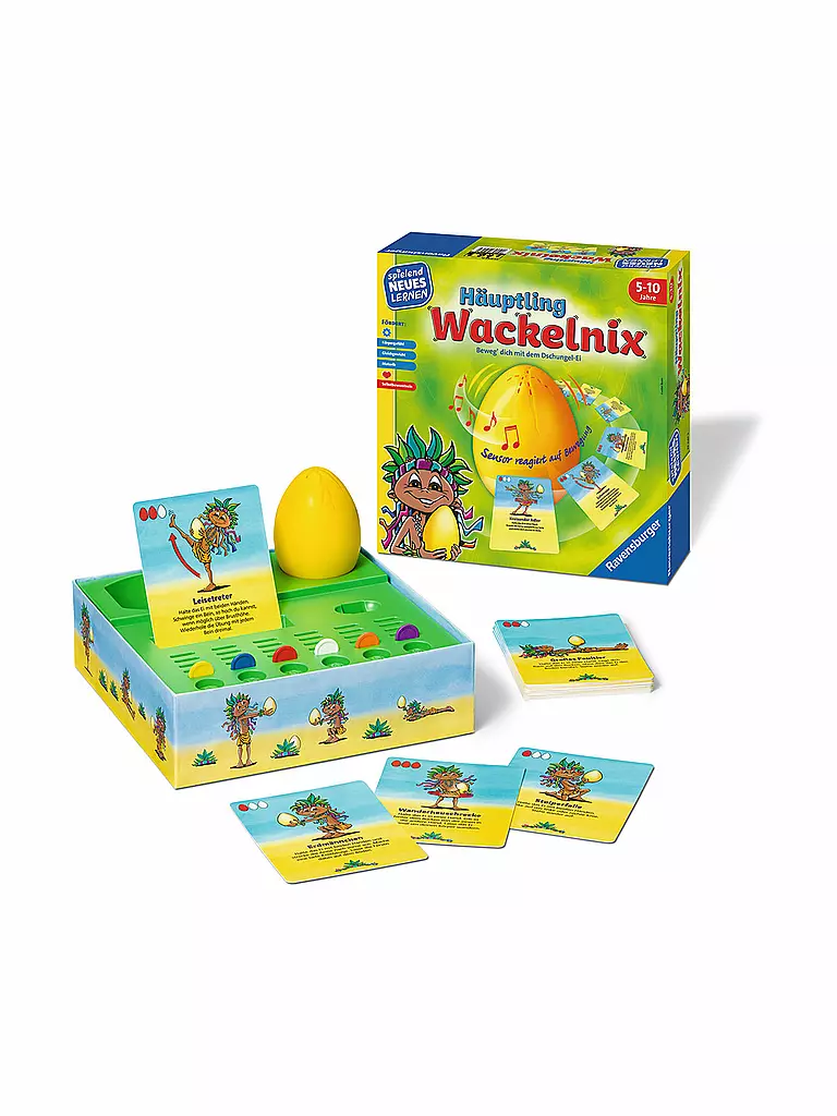 RAVENSBURGER | Häuptling Wackelnix | transparent