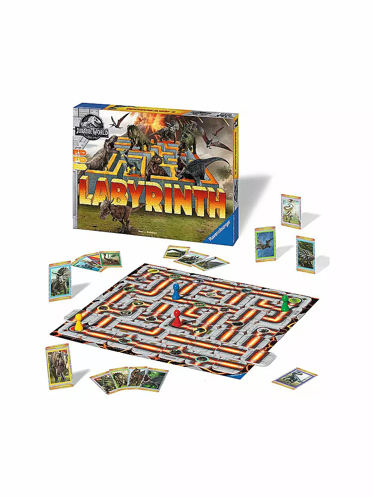 RAVENSBURGER | Jurassic World-Labyrinth 26004 | transparent