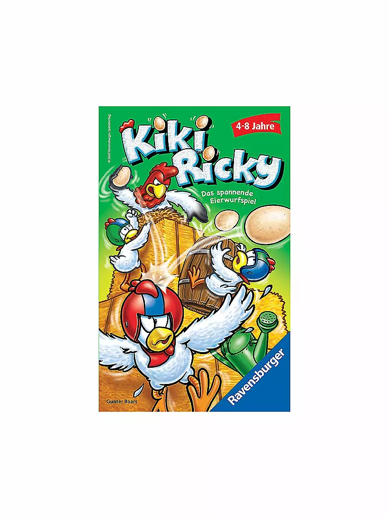 RAVENSBURGER | Kiky Ricky - Mitbringspiel | transparent