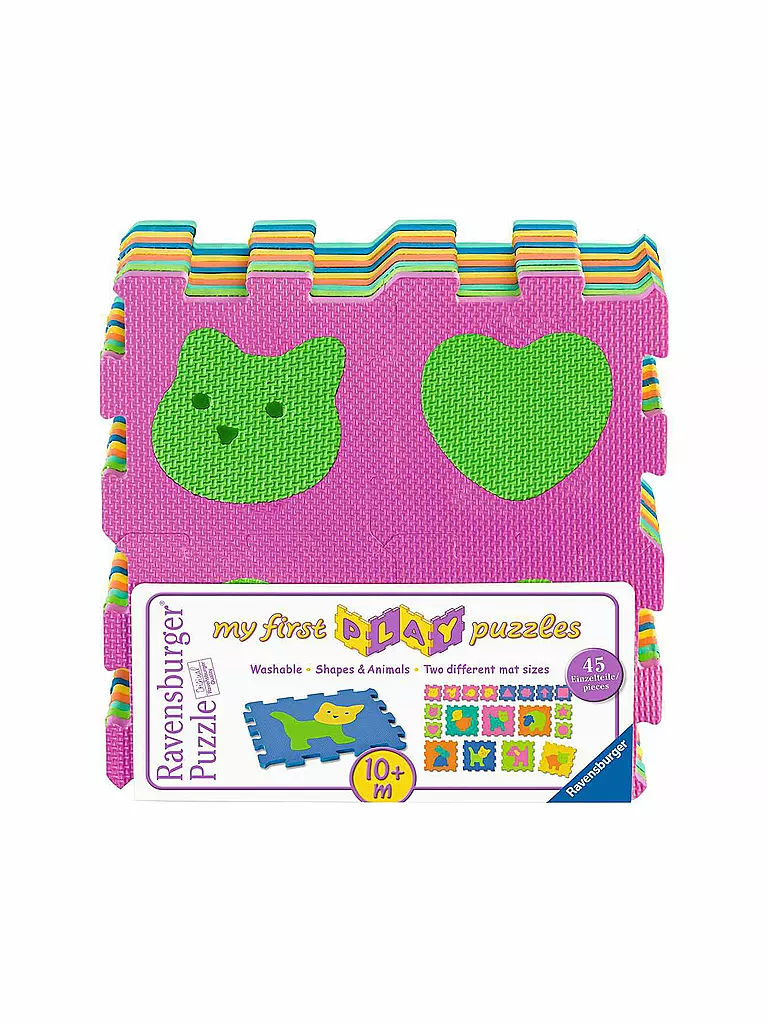 RAVENSBURGER | Kinderpuzzle - Formen und Tiere  | keine Farbe