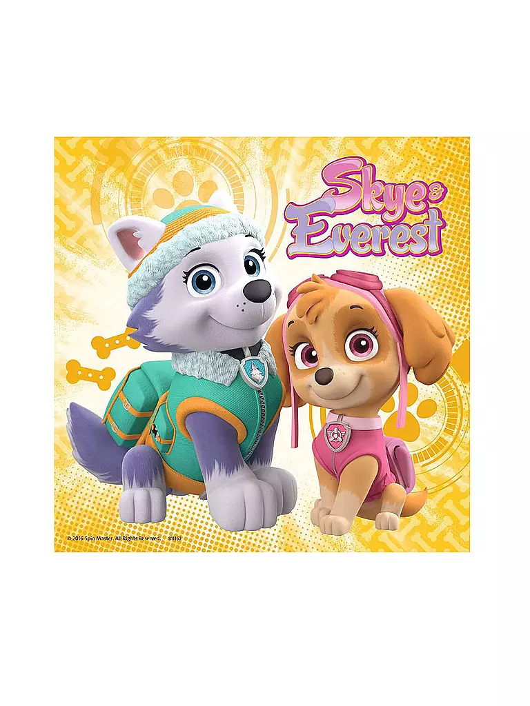 RAVENSBURGER | Kinderpuzzle - Paw Patrol - Bezaubernde Hundemädchen 3x49 Teile | keine Farbe