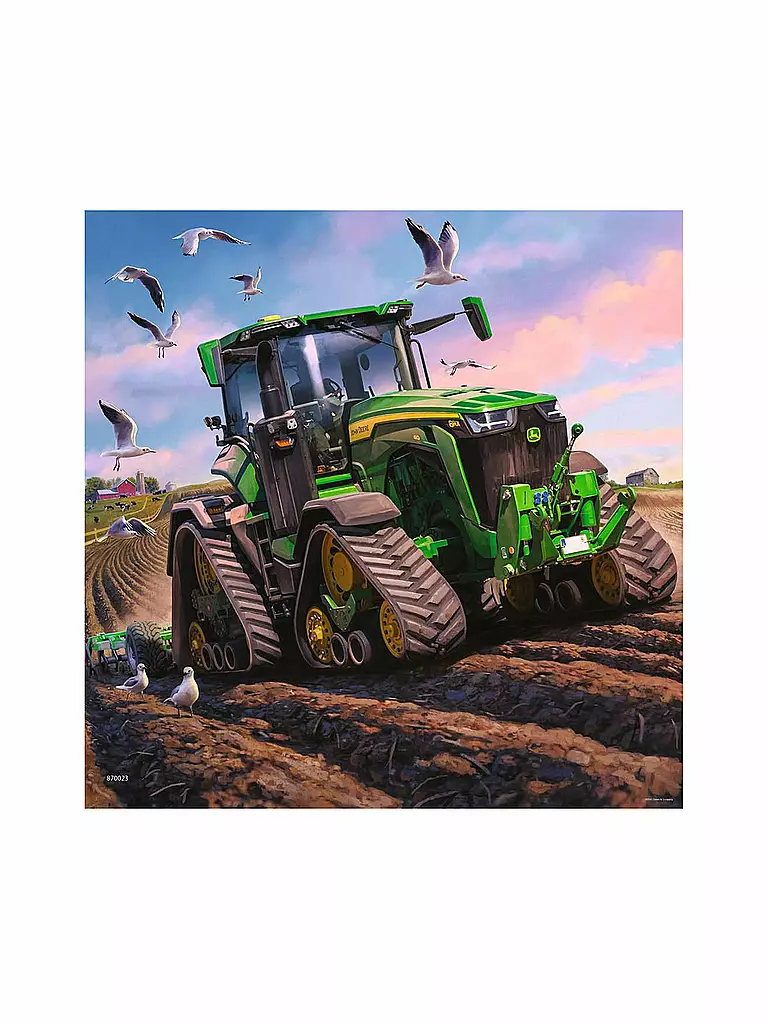 RAVENSBURGER | Kinderpuzzle 05173 - John Deere in Aktion - 3x49 Teile | keine Farbe