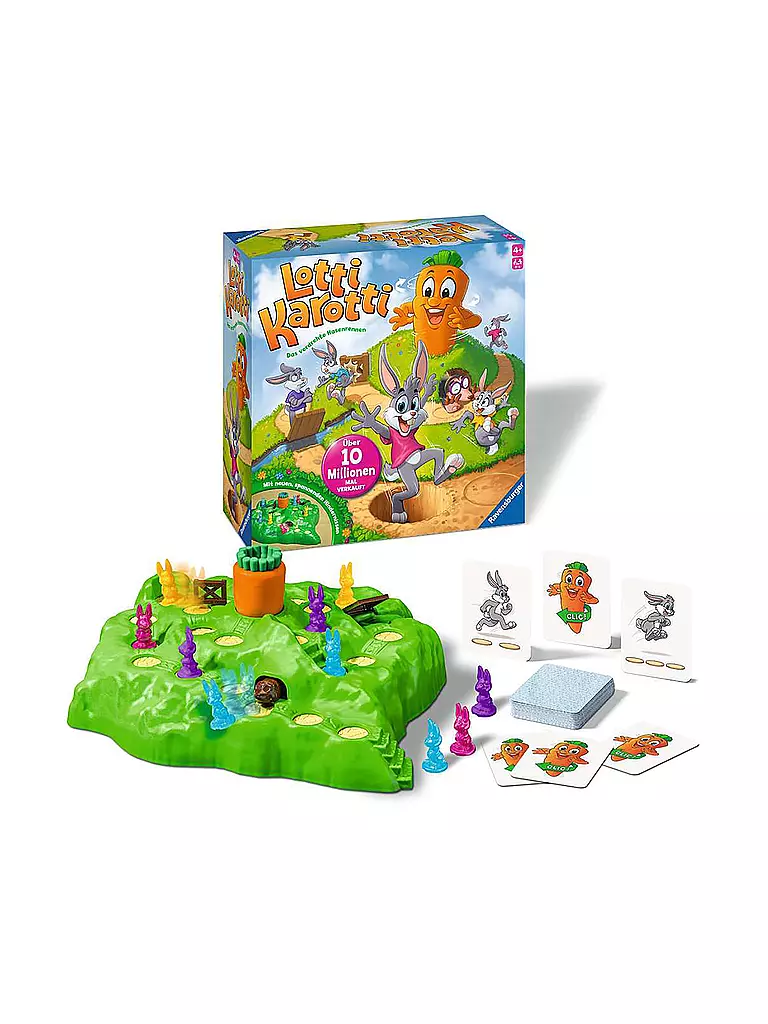 RAVENSBURGER | Kinderspiel - Lotti Karotti | keine Farbe