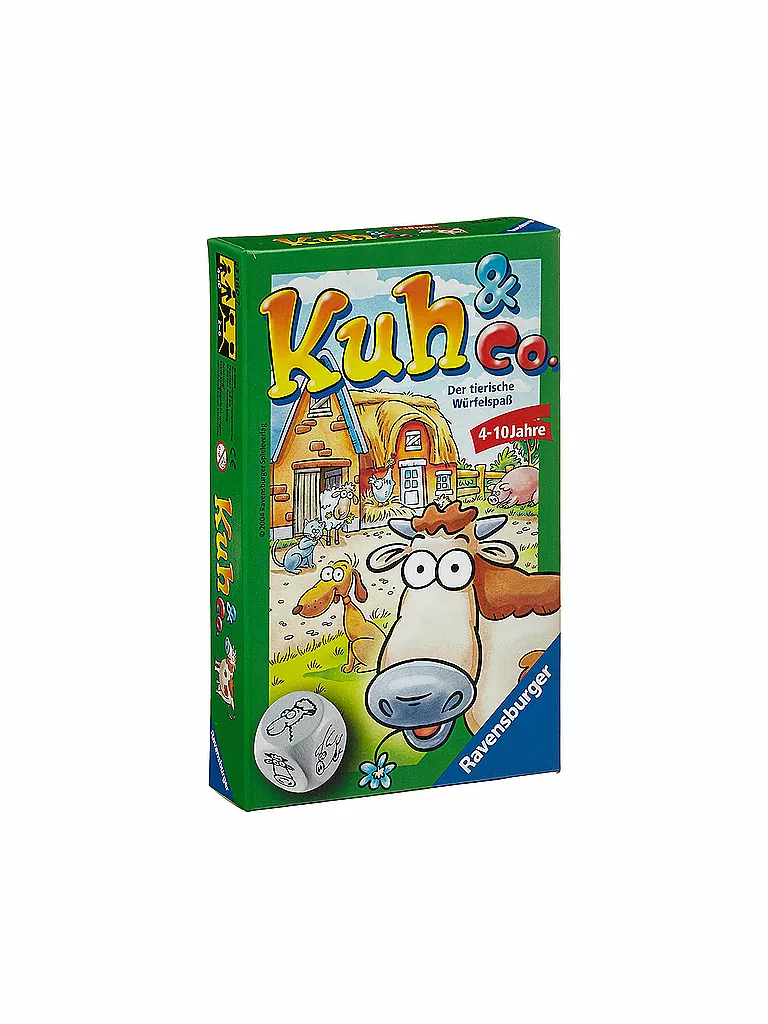 RAVENSBURGER | Kuh und Co - Mitbringspiel  | keine Farbe