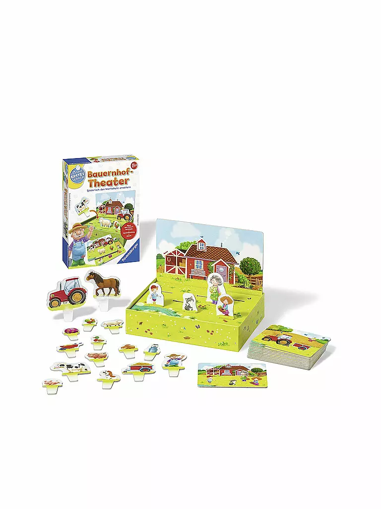 RAVENSBURGER | Lernspiel  - Bauernhof-Theater  | transparent