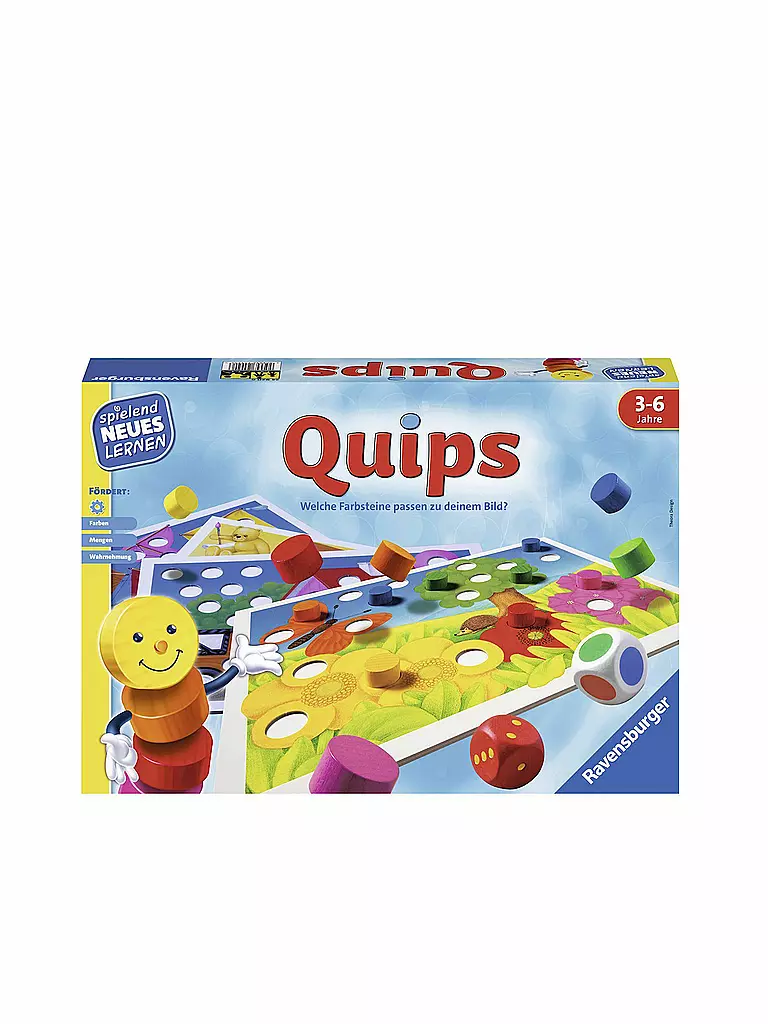 RAVENSBURGER | Lernspiel - Quips | keine Farbe