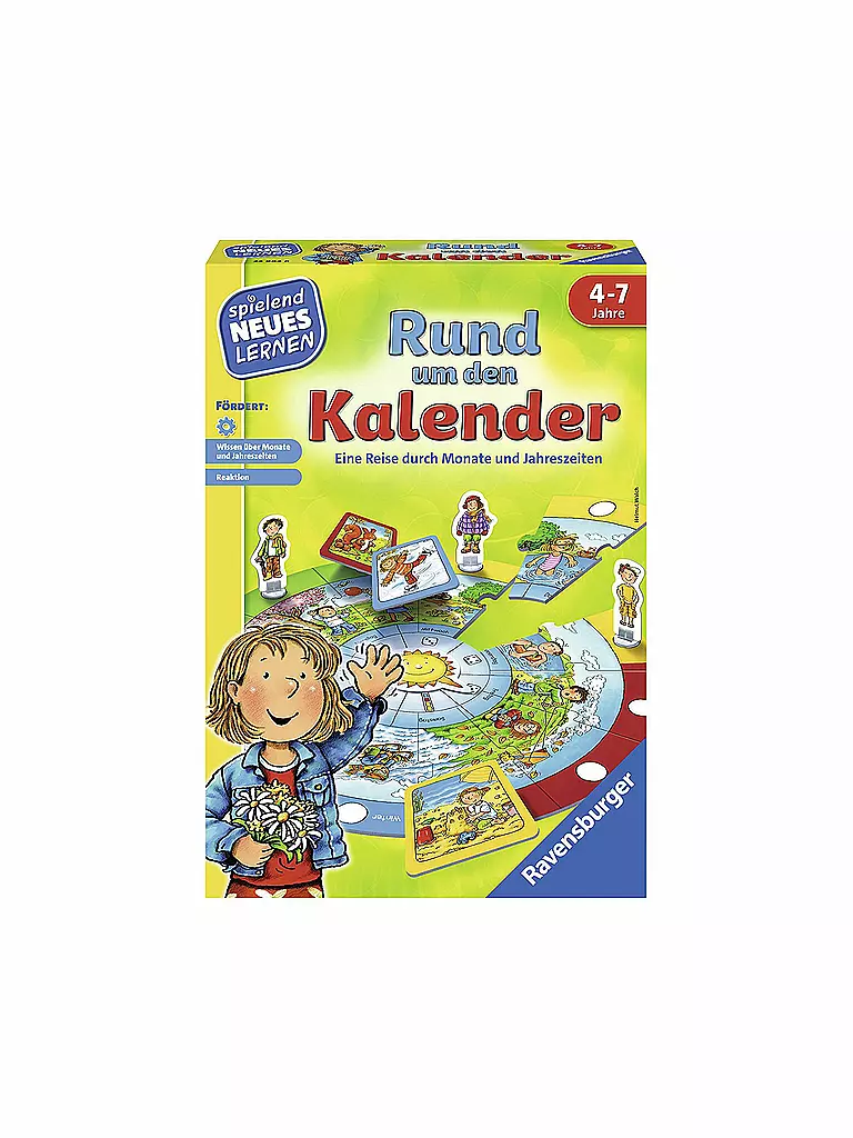 RAVENSBURGER | Lernspiel - Rund um den Kalender | keine Farbe