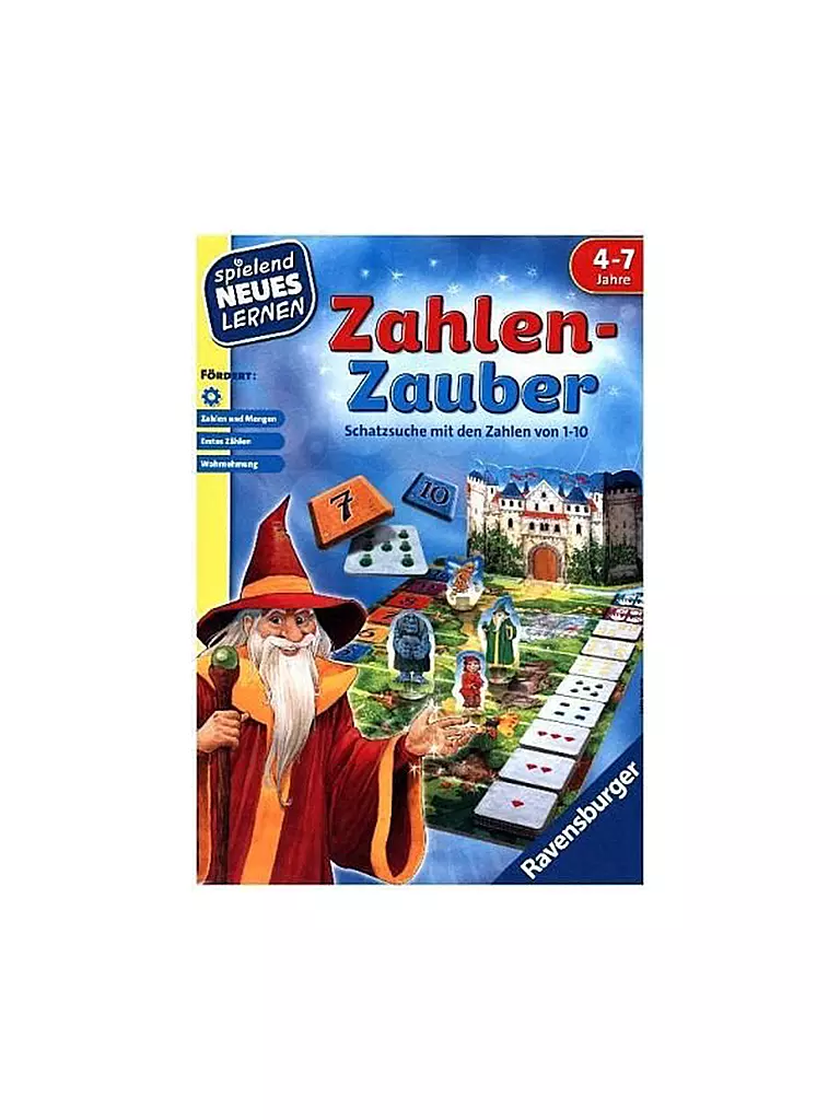 RAVENSBURGER | Lernspiel - Zahlen-Zauber | keine Farbe