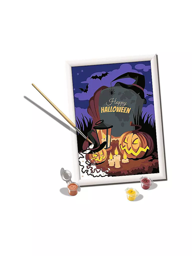 RAVENSBURGER | Malen nach Zahlen - Halloween Mood Edition 2 | keine Farbe