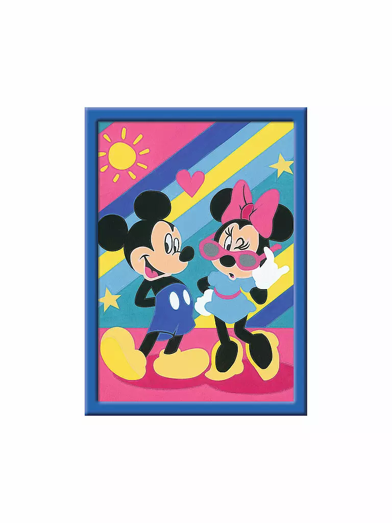 RAVENSBURGER | Malen nach Zahlen - Mickey und Minnie | transparent
