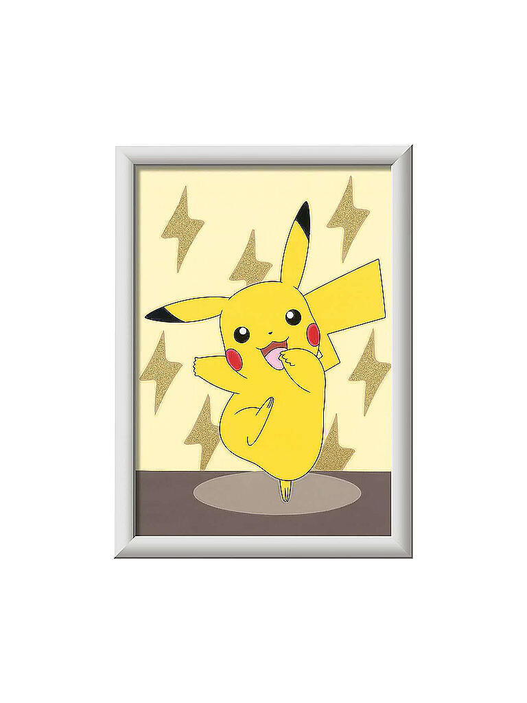 RAVENSBURGER Malen nach Zahlen - Pikachu keine Farbe