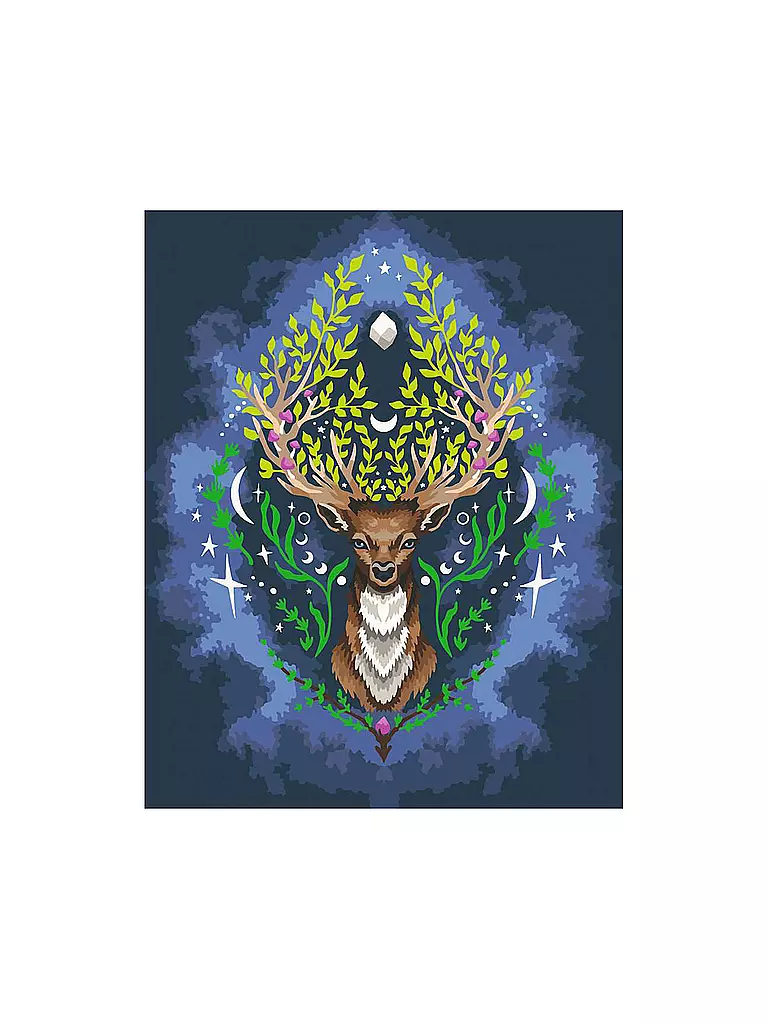 RAVENSBURGER | Malen nach Zahlen - Pixie Cold: Mystic Deer | keine Farbe