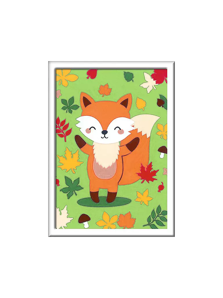RAVENSBURGER | Malen nach Zahlen - Süßer Fuchs | keine Farbe