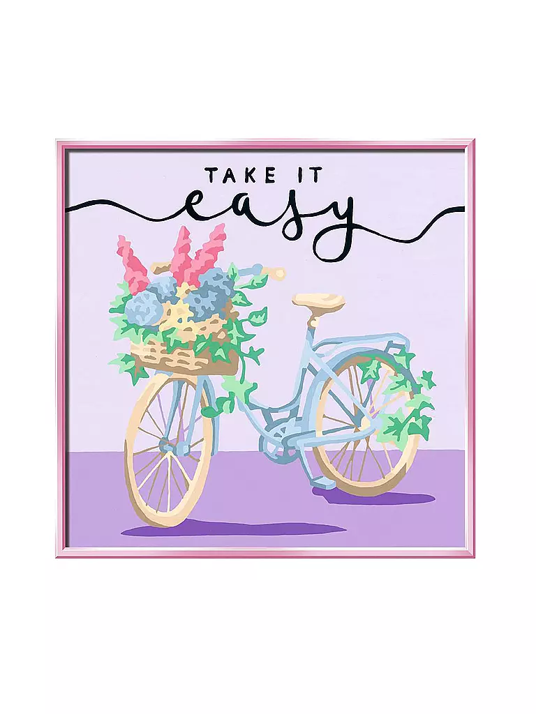 RAVENSBURGER | Malen nach Zahlen - Take it easy  | keine Farbe