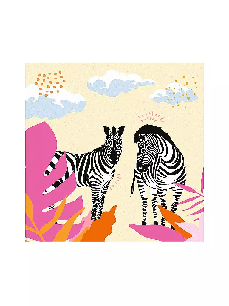 RAVENSBURGER | Malen nach Zahlen - Zebra | keine Farbe