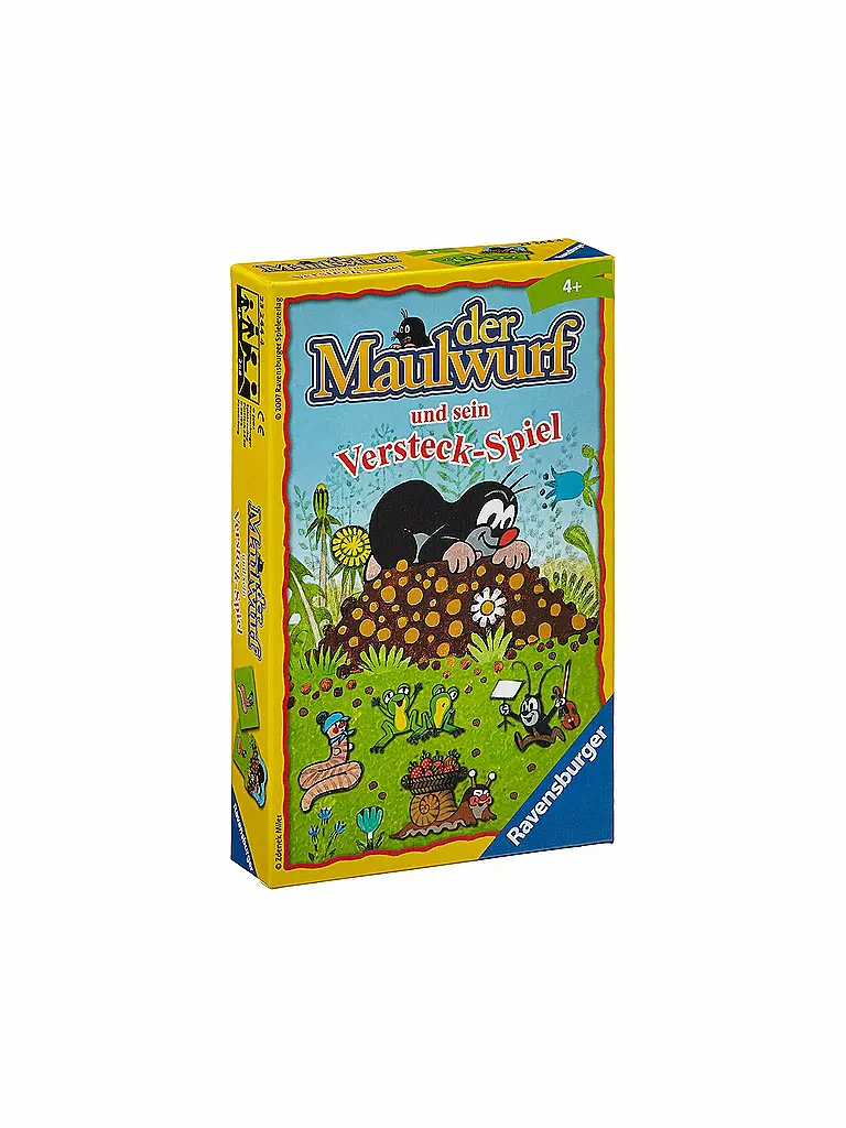 RAVENSBURGER | Maulwurf Versteckspiel - Mitbringspiel  | keine Farbe