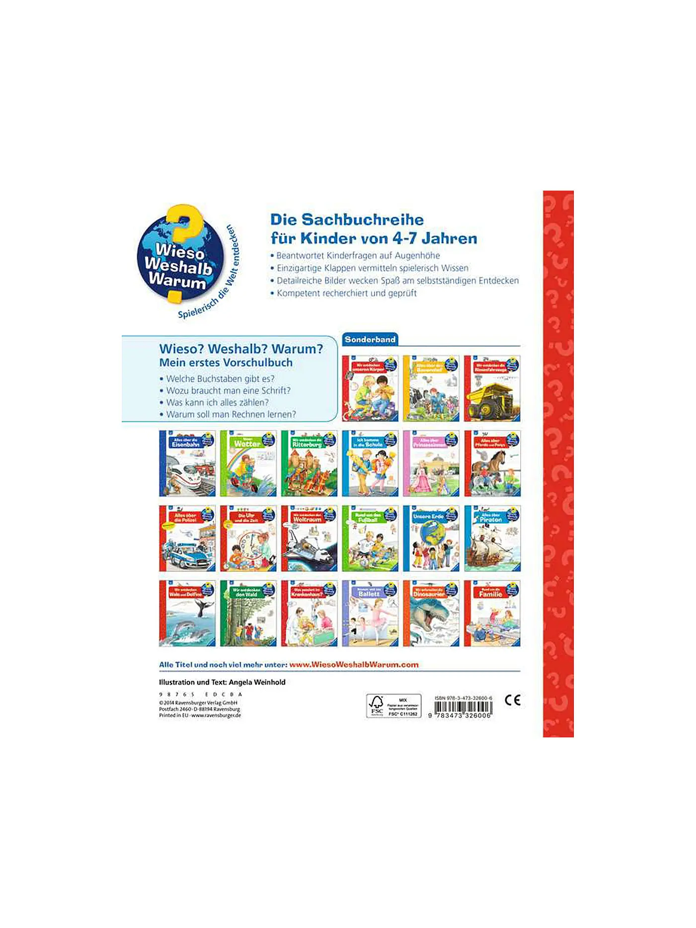 RAVENSBURGER | Mein erstes Vorschulbuch | keine Farbe