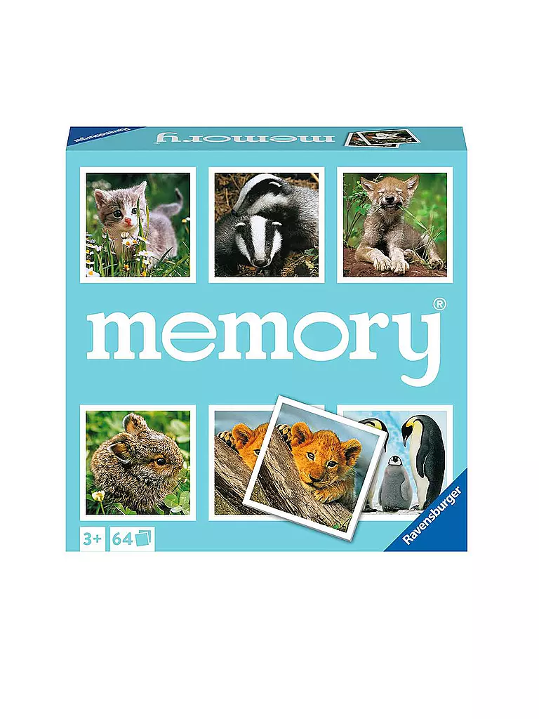 RAVENSBURGER | memory® Tierkinder | keine Farbe