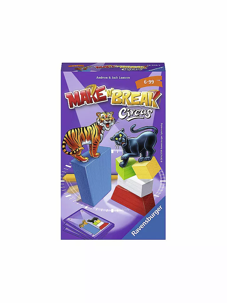 RAVENSBURGER | Mitbringspiel - Make 'n' Break Circus  | keine Farbe