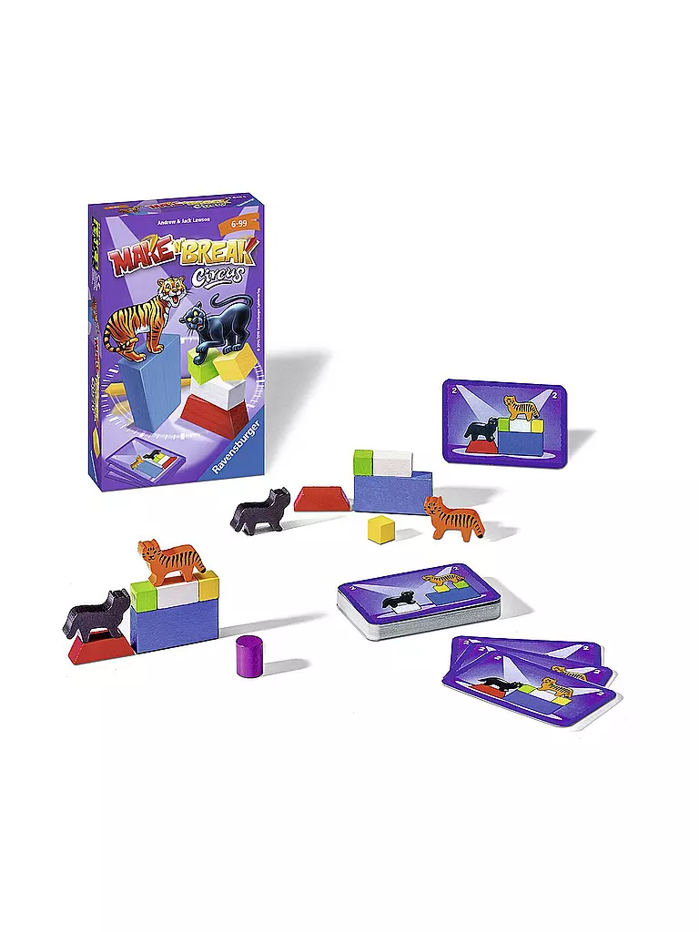 RAVENSBURGER | Mitbringspiel - Make 'n' Break Circus  | 