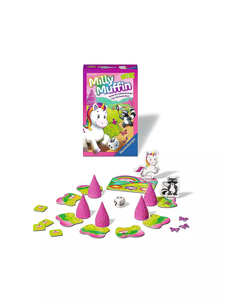 RAVENSBURGER | Mitbringspiel - Milly Muffin - Rettet die Schmetterlinge | keine Farbe
