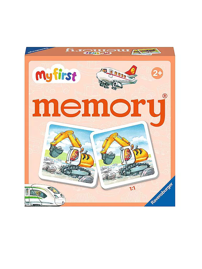 RAVENSBURGER | My first memory® Fahrzeuge | keine Farbe