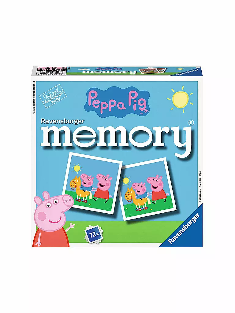 RAVENSBURGER | Peppa Pig Memory 21415 | keine Farbe