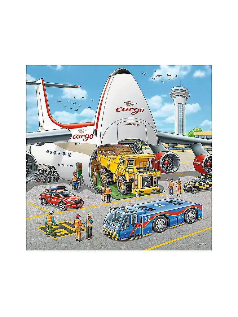 RAVENSBURGER | Puzzle - Über den Wolken 3x49 Teile | keine Farbe