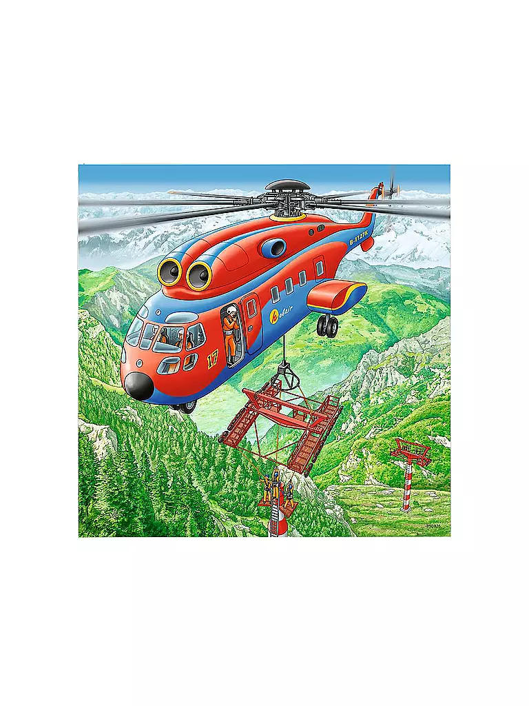RAVENSBURGER | Puzzle - Über den Wolken 3x49 Teile | keine Farbe
