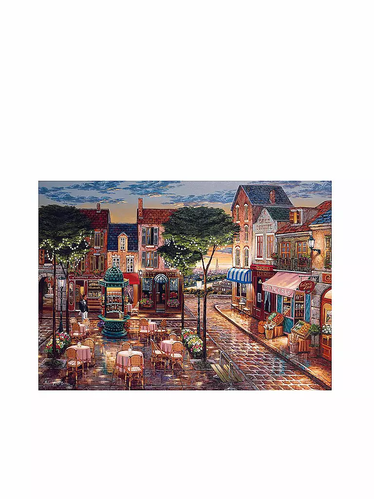 RAVENSBURGER | Puzzle - Gemaltes Paris - 1000 Teile | keine Farbe