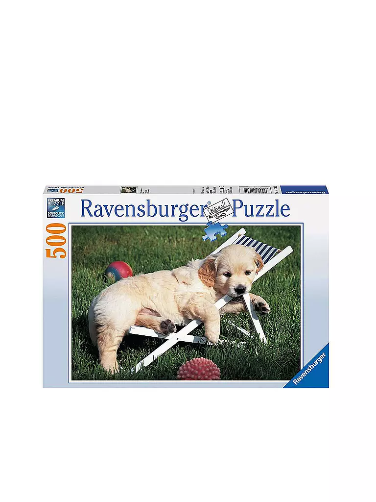 RAVENSBURGER | Puzzle - Golden Retriever - 500 Teile | keine Farbe
