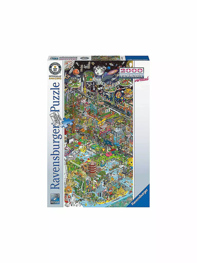 RAVENSBURGER | Puzzle - Guinness World Records - 2000 Teile Panorama | keine Farbe