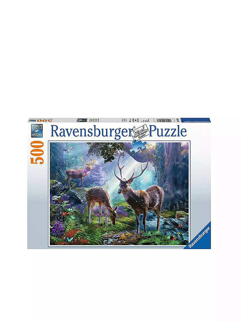 RAVENSBURGER | Puzzle - Hirsche im Wald - 500 Teile | keine Farbe