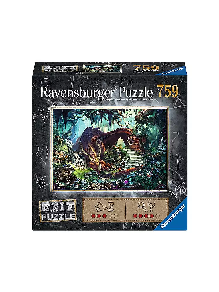RAVENSBURGER | Puzzle - In der Drachenhöhle 759 Teile  | keine Farbe