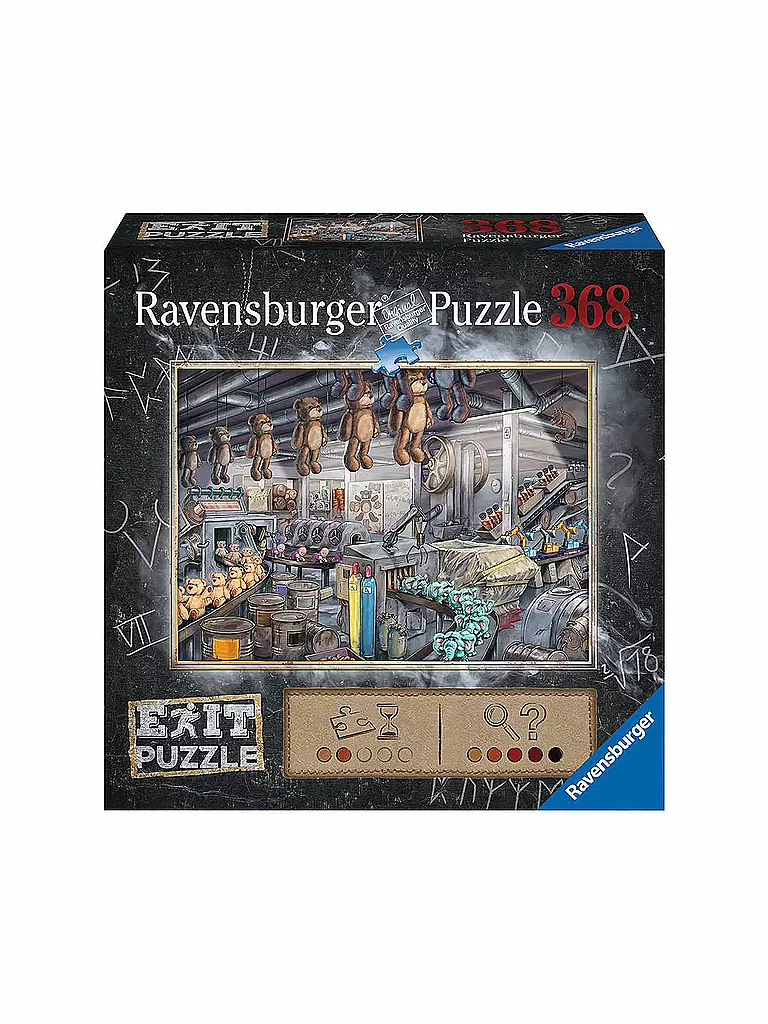 RAVENSBURGER | Puzzle - In der Spielzeugfabrik - 368 Teile | keine Farbe