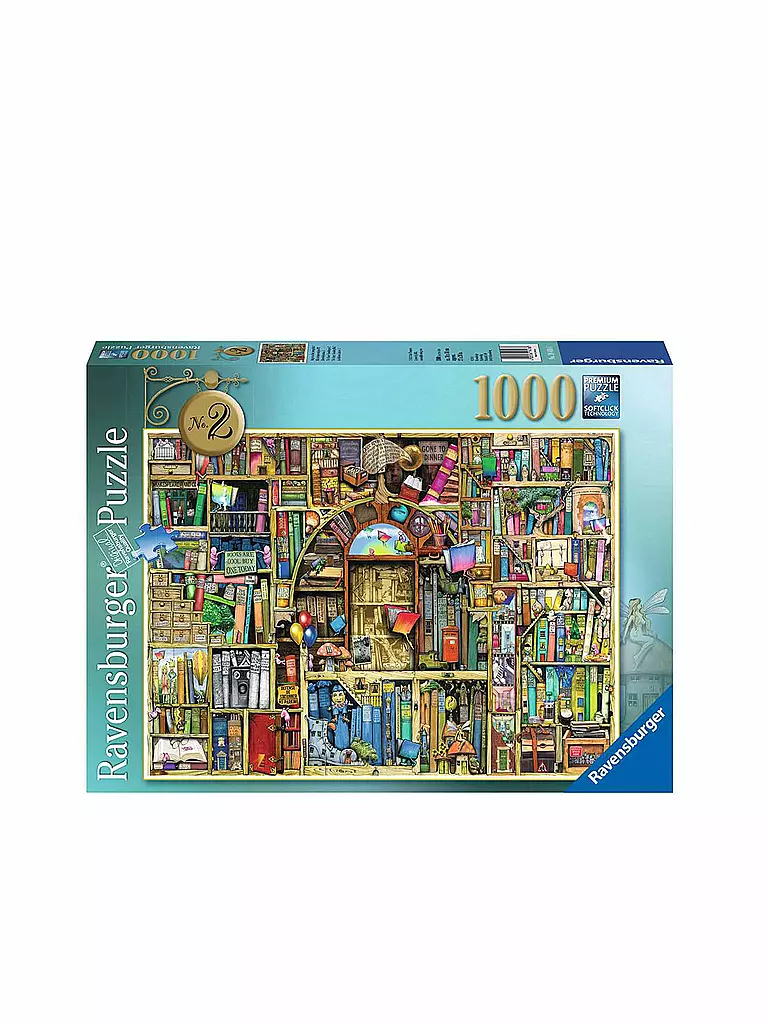 RAVENSBURGER | Puzzle - Magisches Bücherregal Nr.2 - 1000 Teile | keine Farbe