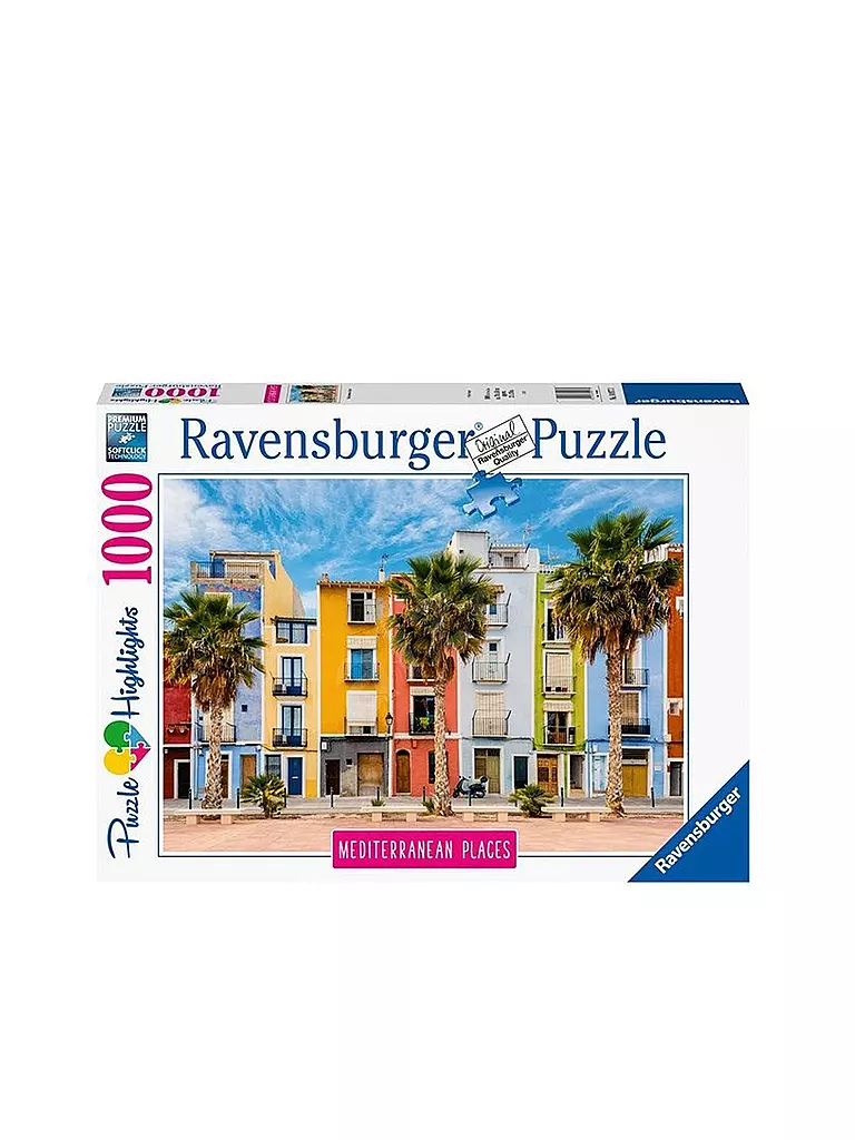RAVENSBURGER | Puzzle - Mediterranean Places - Spain 1000 Teile | keine Farbe