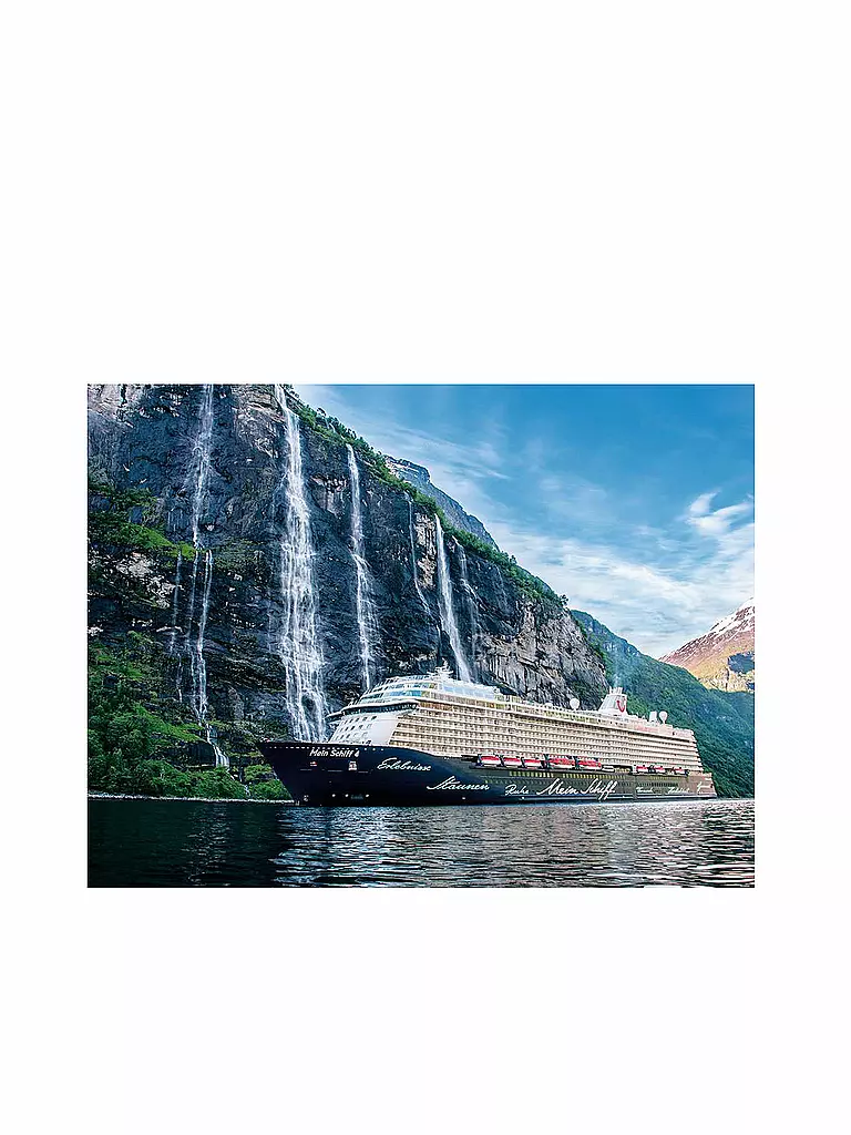 RAVENSBURGER | Puzzle - Mein Schiff 4 im Fjord 500 Teile | keine Farbe