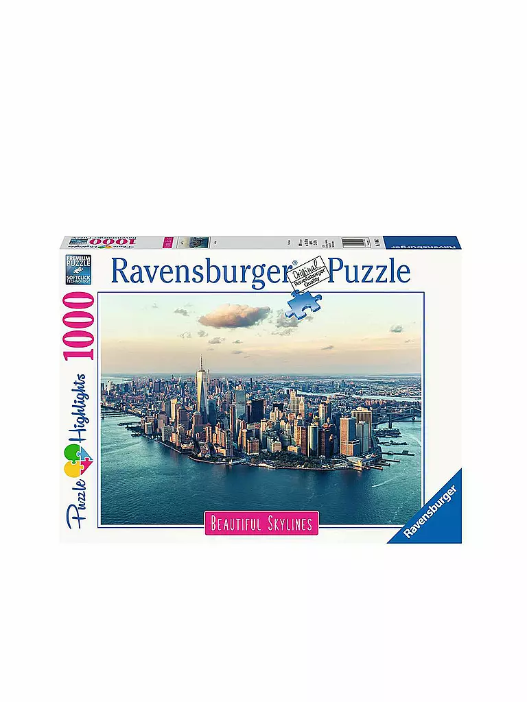 RAVENSBURGER | Puzzle - New York - 1000 Teile | keine Farbe