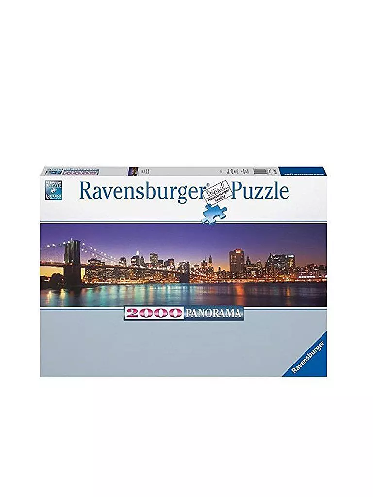 RAVENSBURGER | Puzzle - New York City Panorama (2000 Teile) | transparent