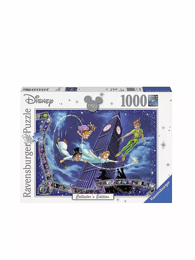 RAVENSBURGER | Puzzle - Peter Pan 1000 Teile | transparent