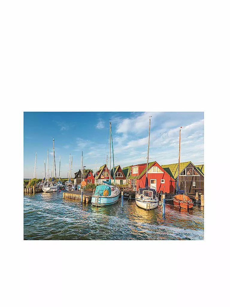 RAVENSBURGER | Puzzle - Romantische Hafenwelt von Ahrenshoop - Deutschland Collection 1000 Teile | keine Farbe