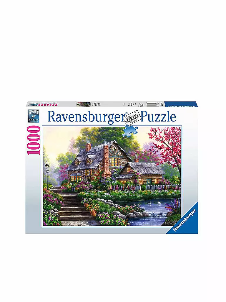 RAVENSBURGER | Puzzle - Romantisches Cottage - 1000 Teile | keine Farbe