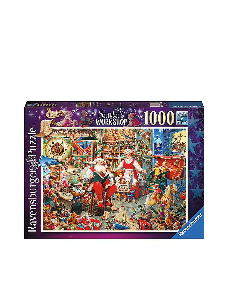 RAVENSBURGER | Puzzle - Santa's Workshop Teile 1000  | keine Farbe